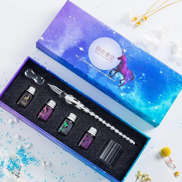 Caneta Tinteiro Magical Glass - Tendenza Acessórios Femininos