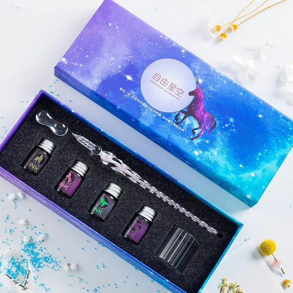 Caneta Tinteiro Magical Glass - Tendenza Acessórios Femininos