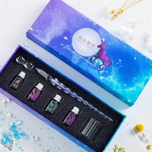 Caneta Tinteiro Magical Glass - Tendenza Acessórios Femininos