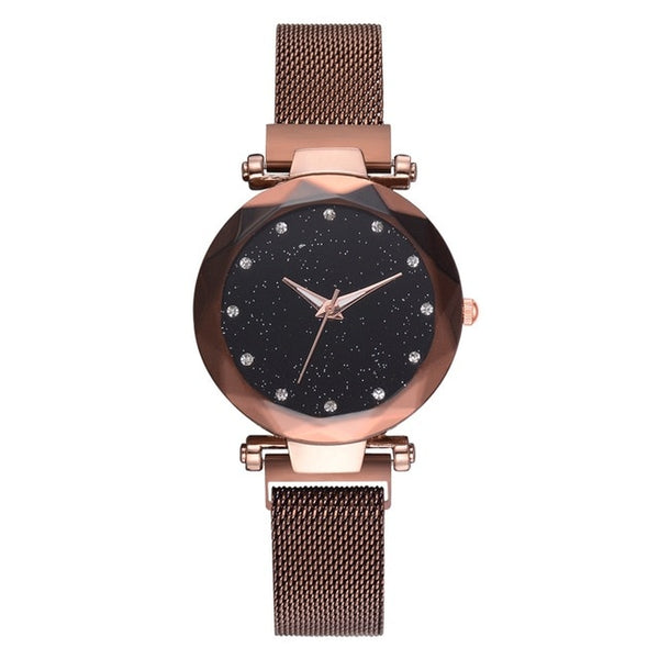 Relógio Magnético Feminino - Starry Sky Hardlex - Tendenza Acessórios Femininos