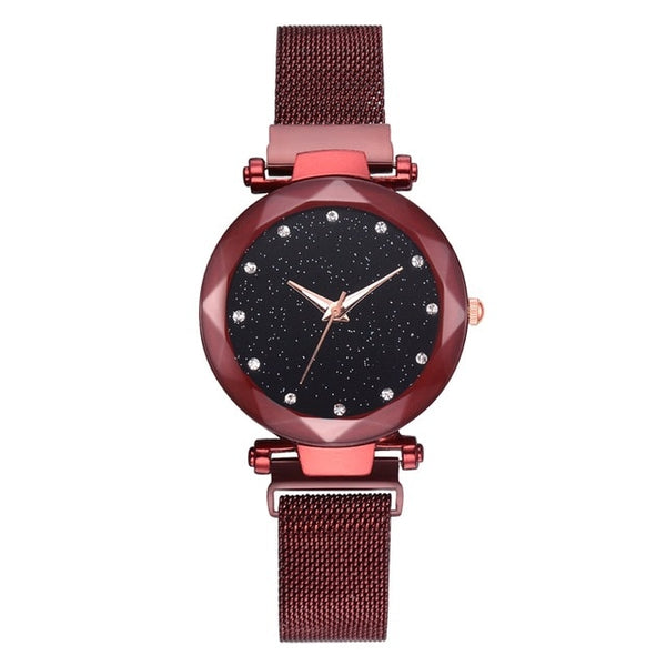 Relógio Magnético Feminino - Starry Sky Hardlex - Tendenza Acessórios Femininos